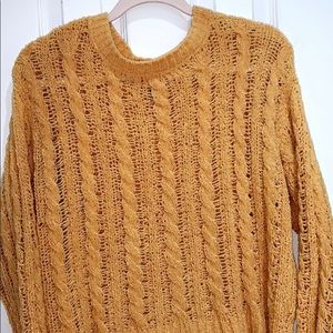 Gold American Eagle Sweater